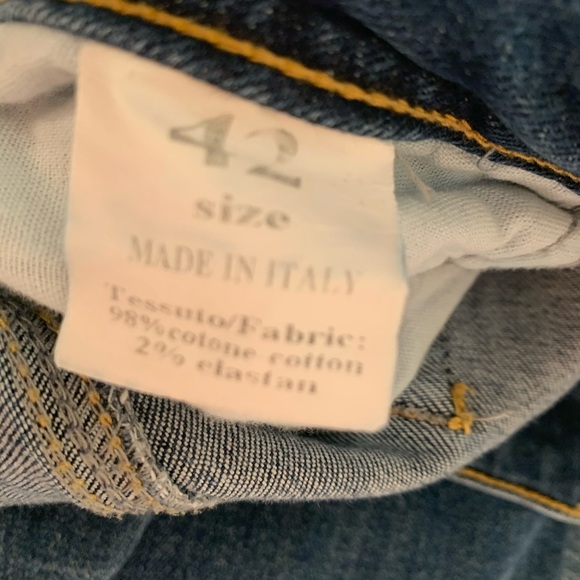 Jean Femme Aquajeans Taille 44 - Made In Italy En Coton/élasthanne - Occasion En Très Bon état